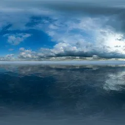 Winter Cloudy Pure Skies 16k