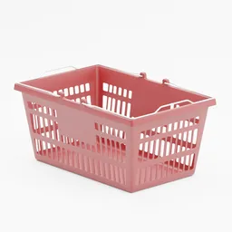 Plastic Supermarket Basket