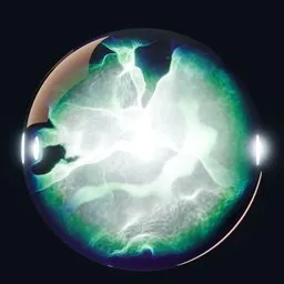 Magical glass sphere