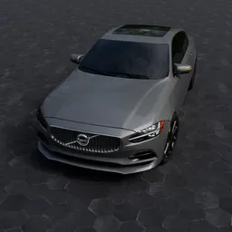 Volvo S90(Rigged)