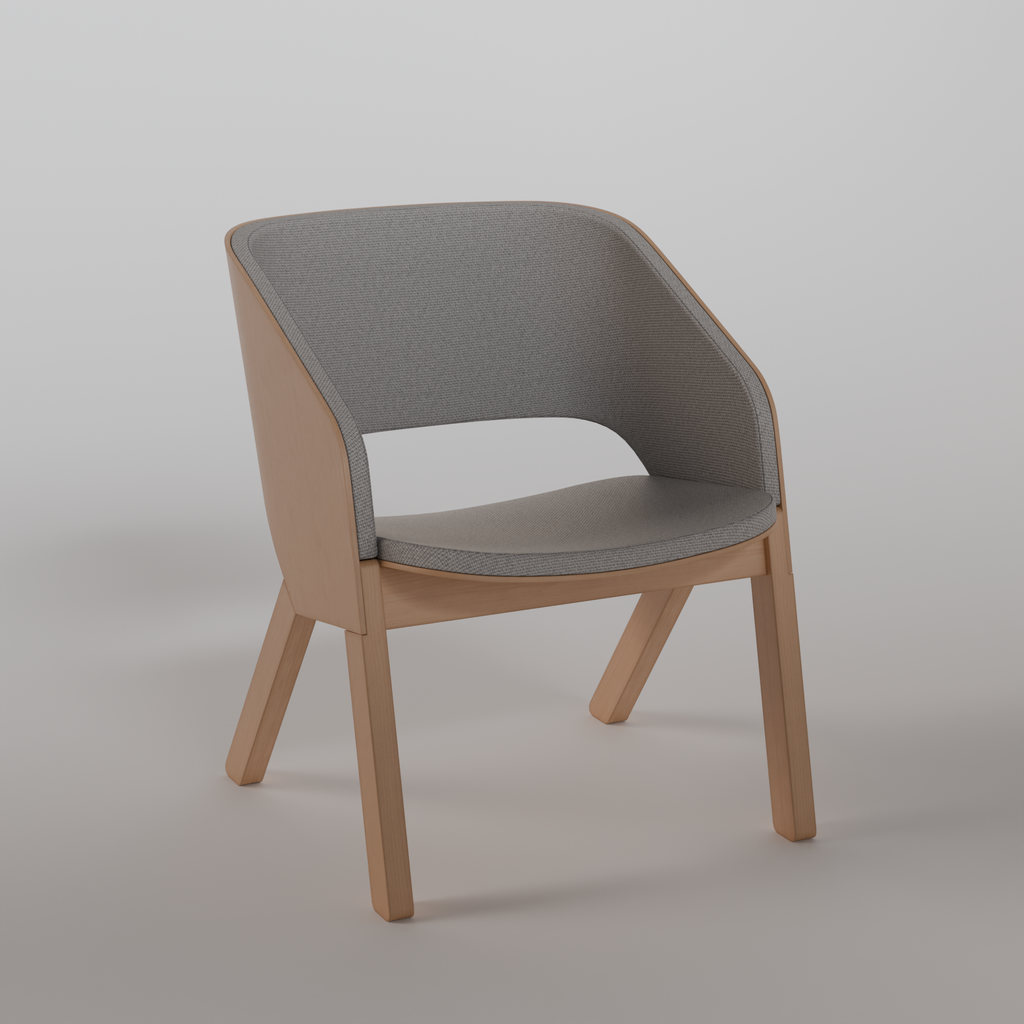 Merano Lounge Armchair W0 | Armchairs models | BlenderKit