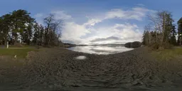 Cloudy Evening at Lake HDR