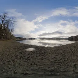 Cloudy Evening at Lake HDR