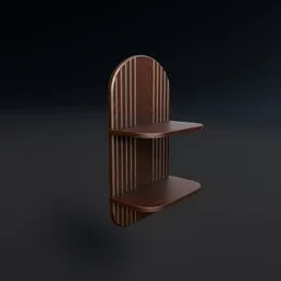 Fluted Wall Shelf