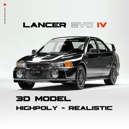 Mitsubishi Lancer Evo 4 - Realistic