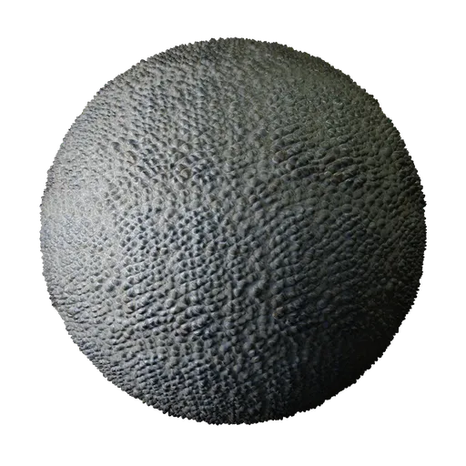 High-resolution PBR texture for 3D rendering simulating grey reptilian skin suitable for Blender and other 3D applications.