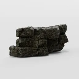 Rock flat Mountain Dark