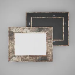 Pine Wood Mirror fire