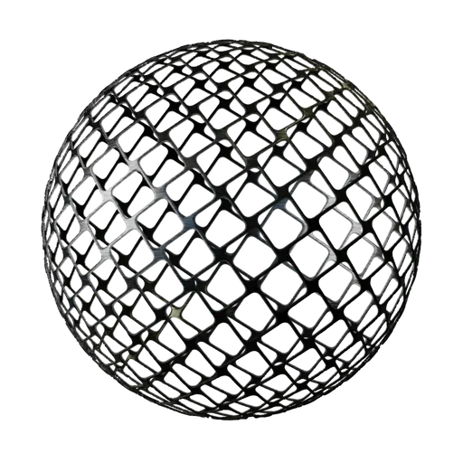 Metallic Grid Lattice