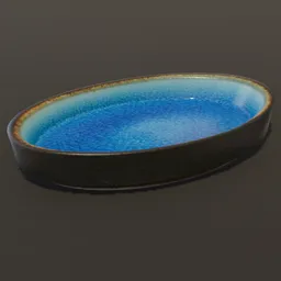 Style Ceramic Bowl Wide