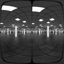 Industrial Hall Light HDRI