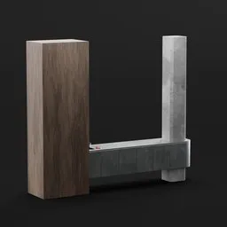 Built-In Stainless Steel Cabinet