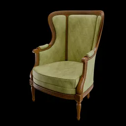 Classic Fabric Armchair