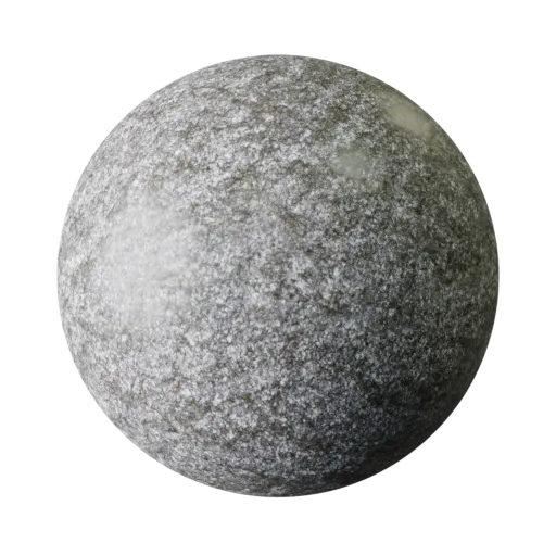 High-quality PBR solid rock texture for 3D modeling in Blender and other software, with realistic surface details.
