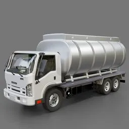 Isuzu NPR Tanker Truck