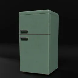 Vintage Refrigerator