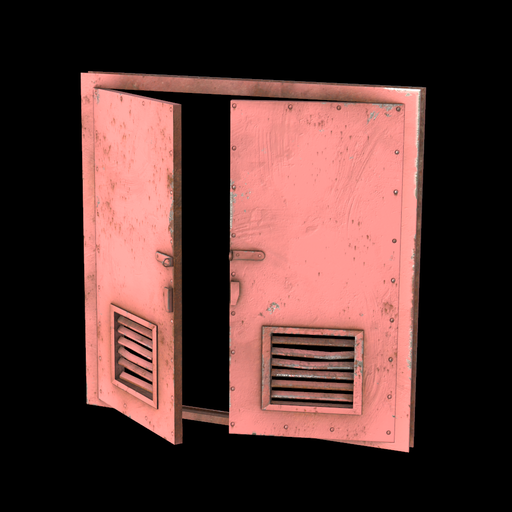 Metal door