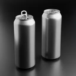 Openable standard aluminum can