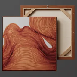 Painting Art Abstrast / Picture Frame