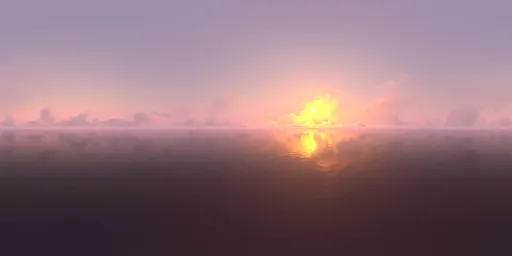 Romantic sunset