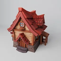 Stylized house