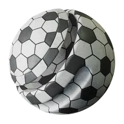 High-resolution PBR hexagonal tile material for 3D rendering, suitable for Blender and other 3D applications.