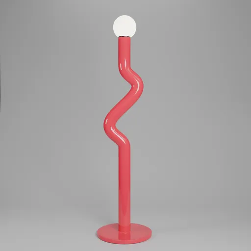 Ziggy Floor Lamp Coral