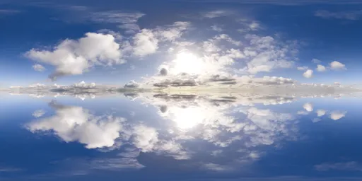 Infinite Real Sky - Cloudy Sunny Day