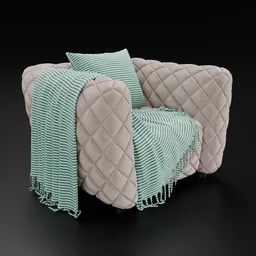 Armchair Interieurs 86 Flandrin