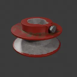 V belt Pulley 7cm used