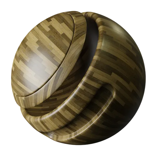 Glossy Oak Parquet