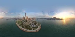 Harbor Viaduct Sunset