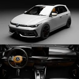 Volkswagen Golf GTI(Rigged)