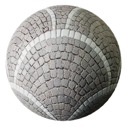 Shell Cobble Paving