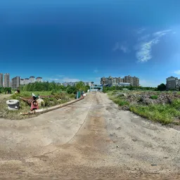 Mud bluesky cloud building