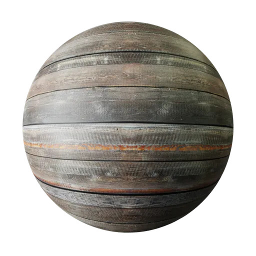 Old wooden planks