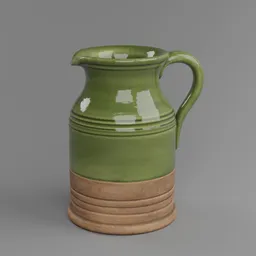 Glazed Pitcher