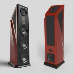 Hi-End Speaker Legacy Aries Red