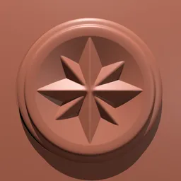 Decorative Metal Embelishement Brush