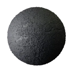 High-resolution asphalt texture for 3D rendering, PBR ready for Blender Cycles/Eevee.