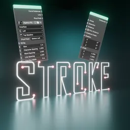 Text Stroke effect