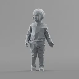 Lowpoly Children