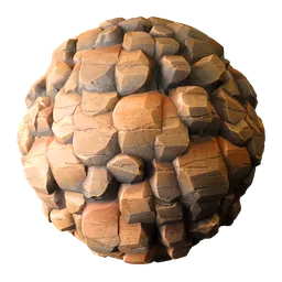 Stylized Stone Clift