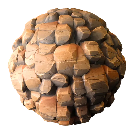 Stylized Stone Clift