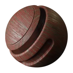 Old varnished wood