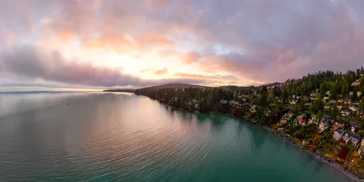 Colorful Sunrise Ocean Coast