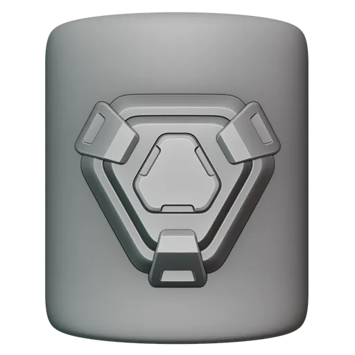 Brush for 3D modeling in Blender creating precise hard-surface details at 4K quality.