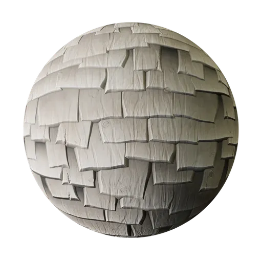 Stylized Wooden Shingles