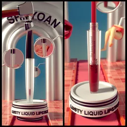 cosmetics complete lipstick animation