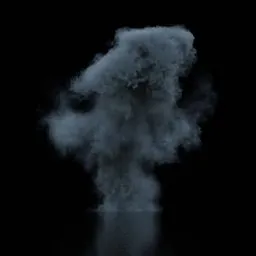 Ground Smoke Cloud Static